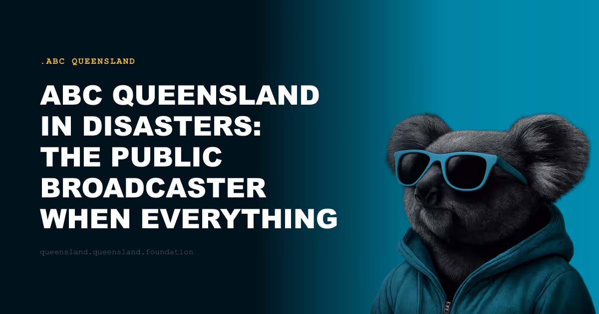 ABC Queensland in Disasters: The Public Broadcaster When Everything Else Fails