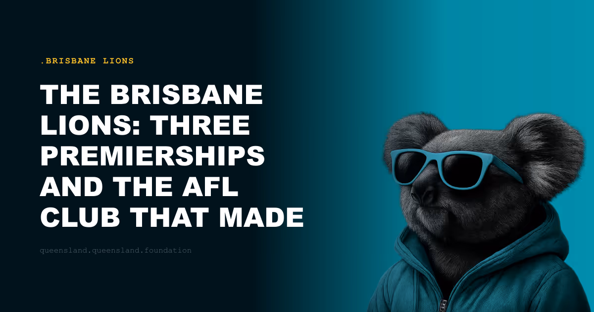 The Brisbane Lions: Three Premierships and the AFL Club That Made Queensland Believe