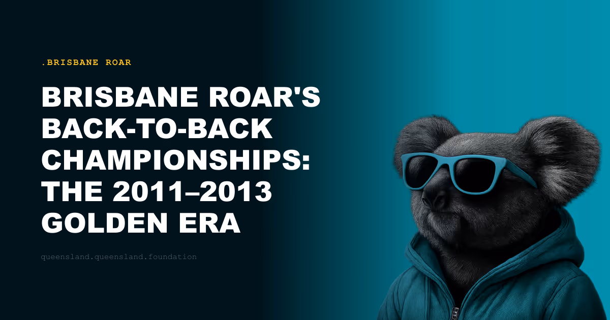 Brisbane Roar's Back-to-Back Championships: The 2011–2013 Golden Era