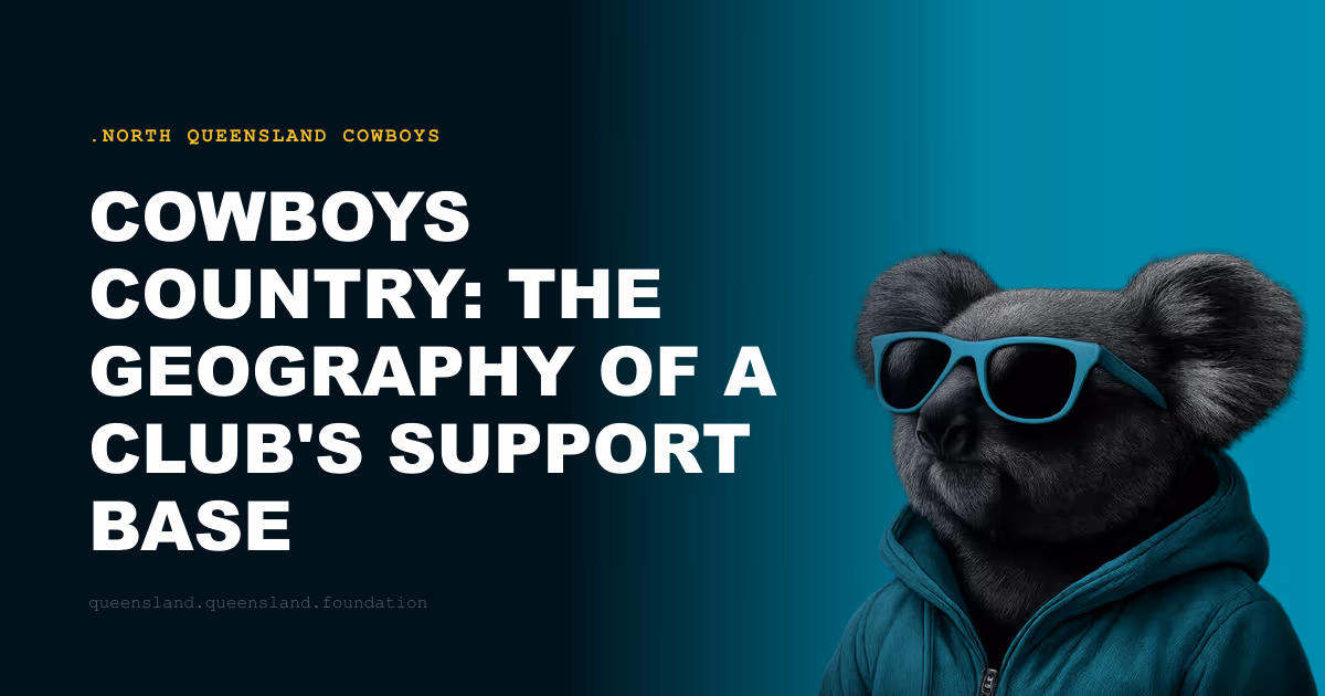 Cowboys Country: The Geography of a Club's Support Base