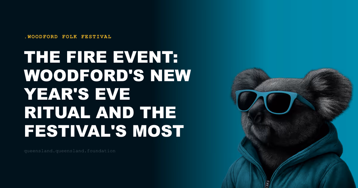 The Fire Event: Woodford's New Year's Eve Ritual and the Festival's Most Iconic Moment