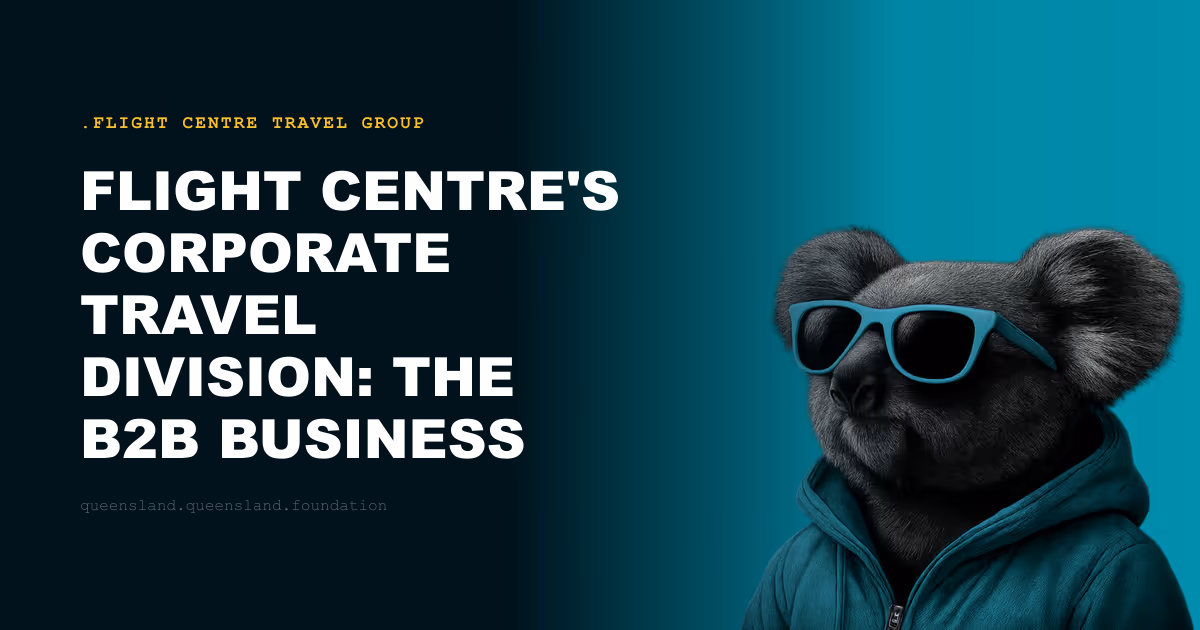 Flight Centre's Corporate Travel Division: The B2B Business That Saved the Company