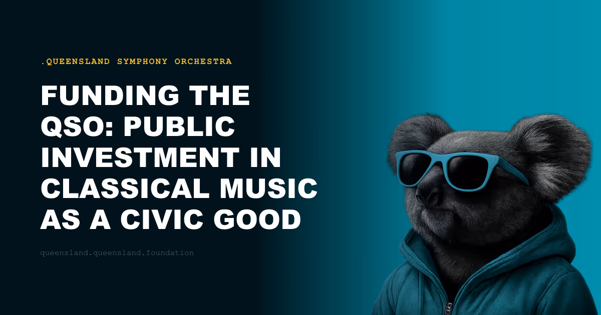 Funding the QSO: Public Investment in Classical Music as a Civic Good