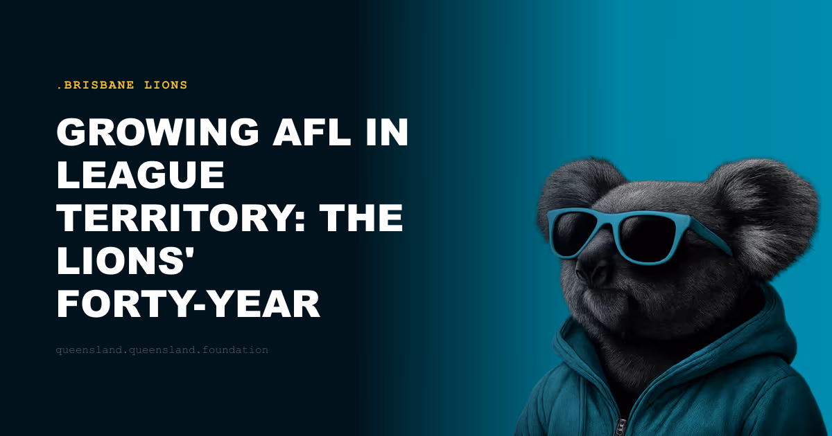 Growing AFL in League Territory: The Lions' Forty-Year Project