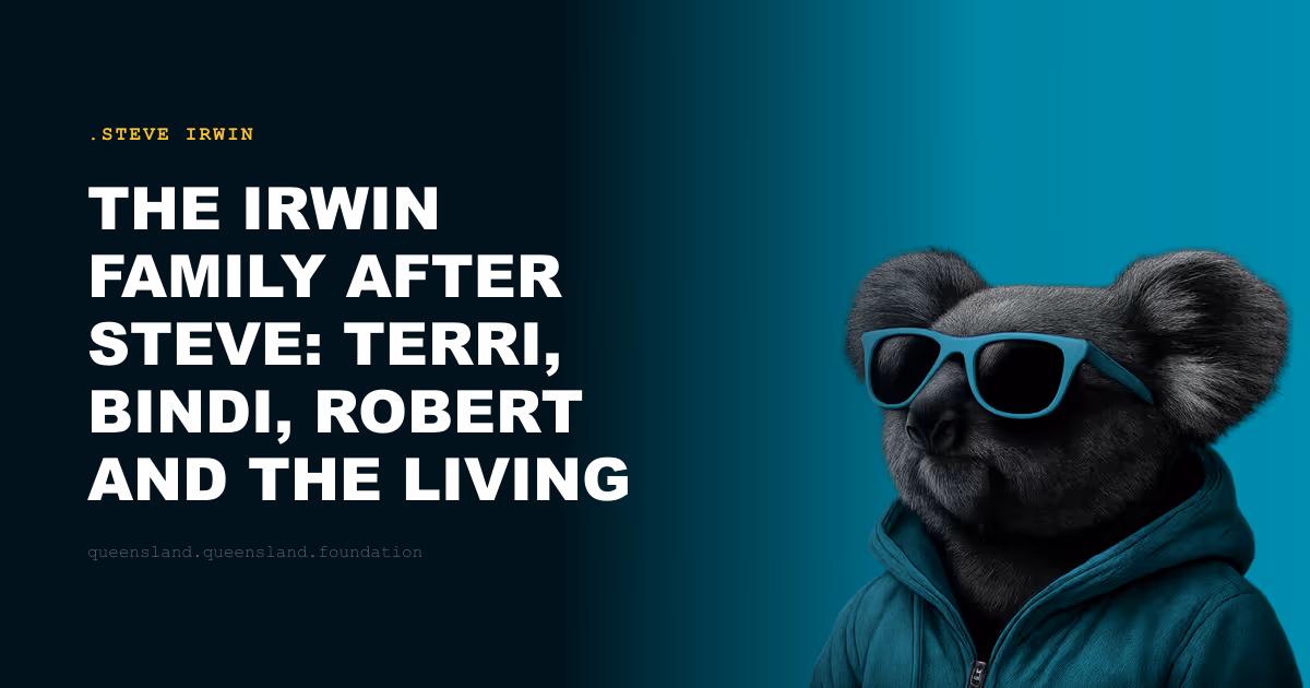 The Irwin Family After Steve: Terri, Bindi, Robert and the Living Institution