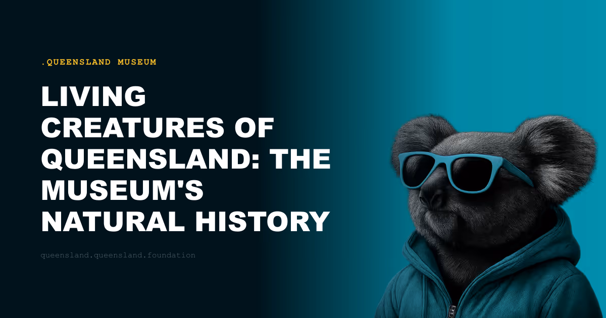 Living Creatures of Queensland: The Museum's Natural History Research Programs