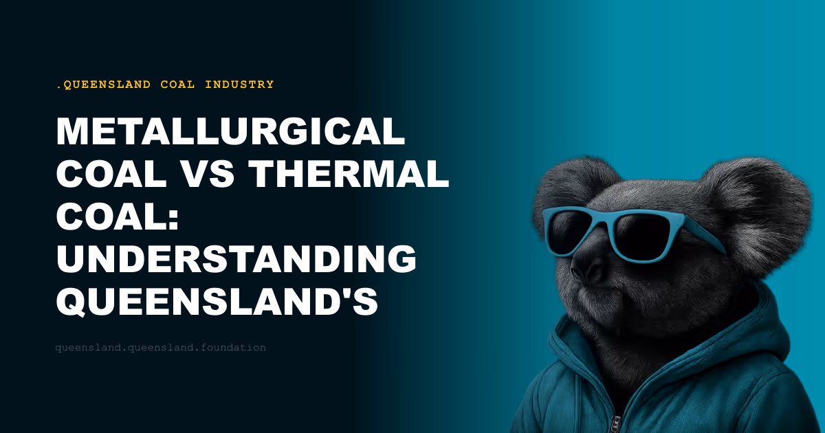 Metallurgical Coal vs Thermal Coal: Understanding Queensland's Export Distinction