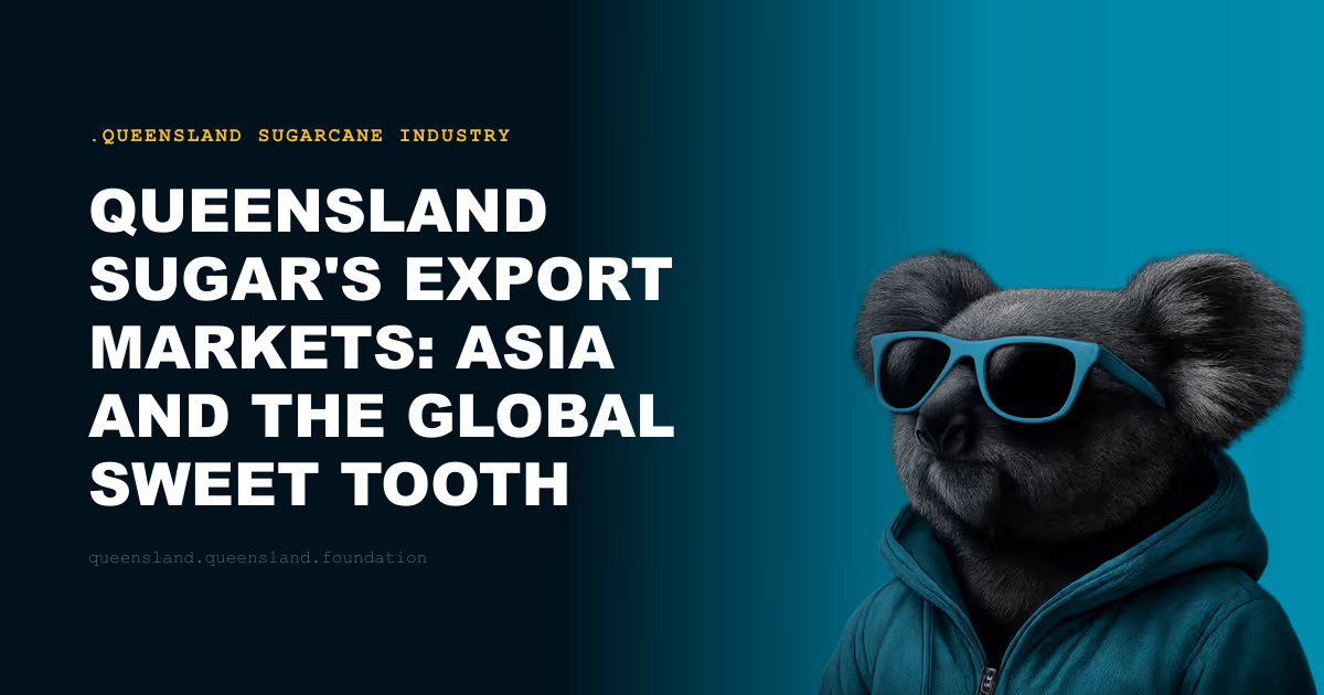 Queensland Sugar's Export Markets: Asia and the Global Sweet Tooth