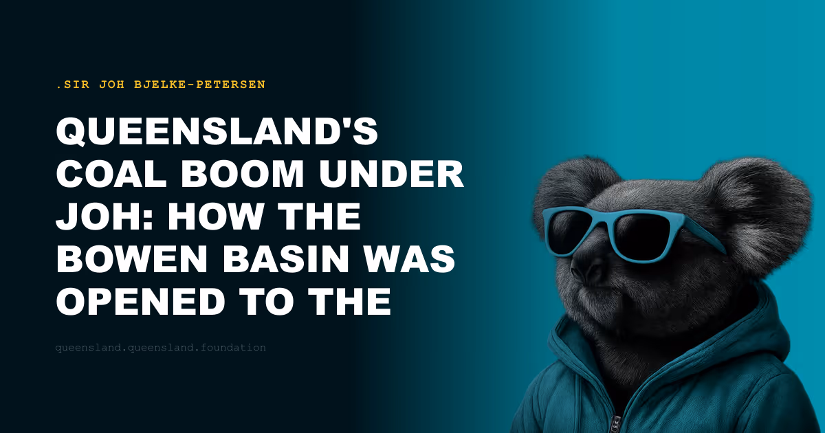 Queensland's Coal Boom Under Joh: How the Bowen Basin Was Opened to the World