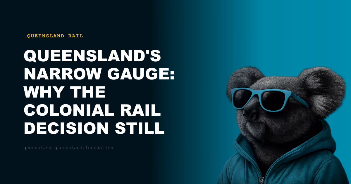 Queensland's Narrow Gauge: Why the Colonial Rail Decision Still Shapes the Network
