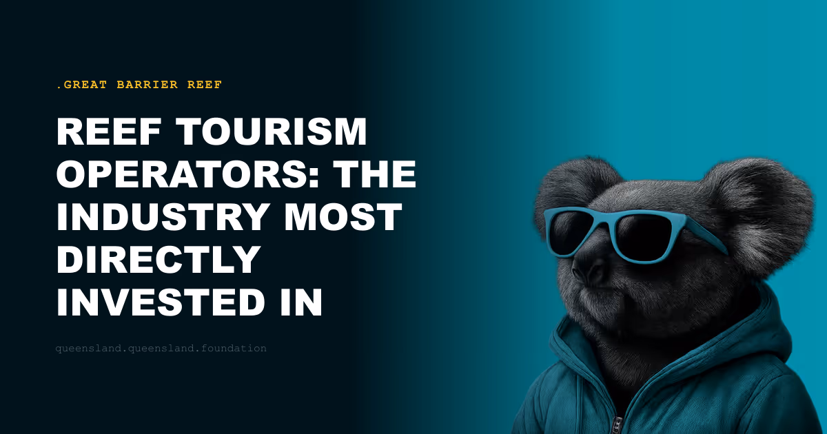 Reef Tourism Operators: The Industry Most Directly Invested in Coral Survival
