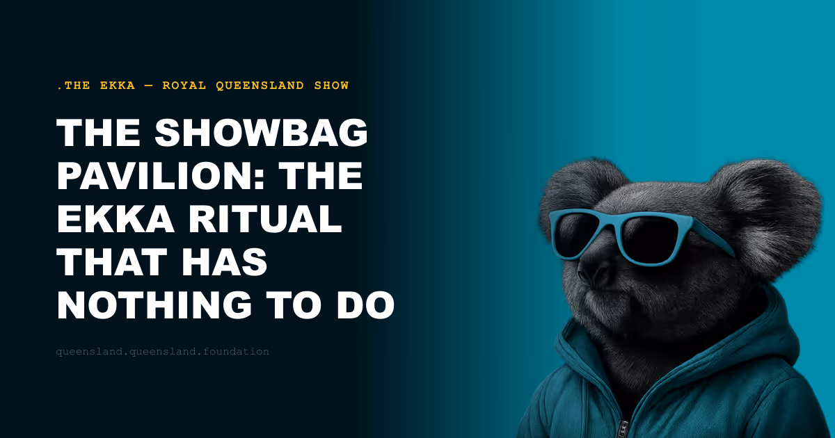The Showbag Pavilion: The Ekka Ritual That Has Nothing to Do With Agriculture