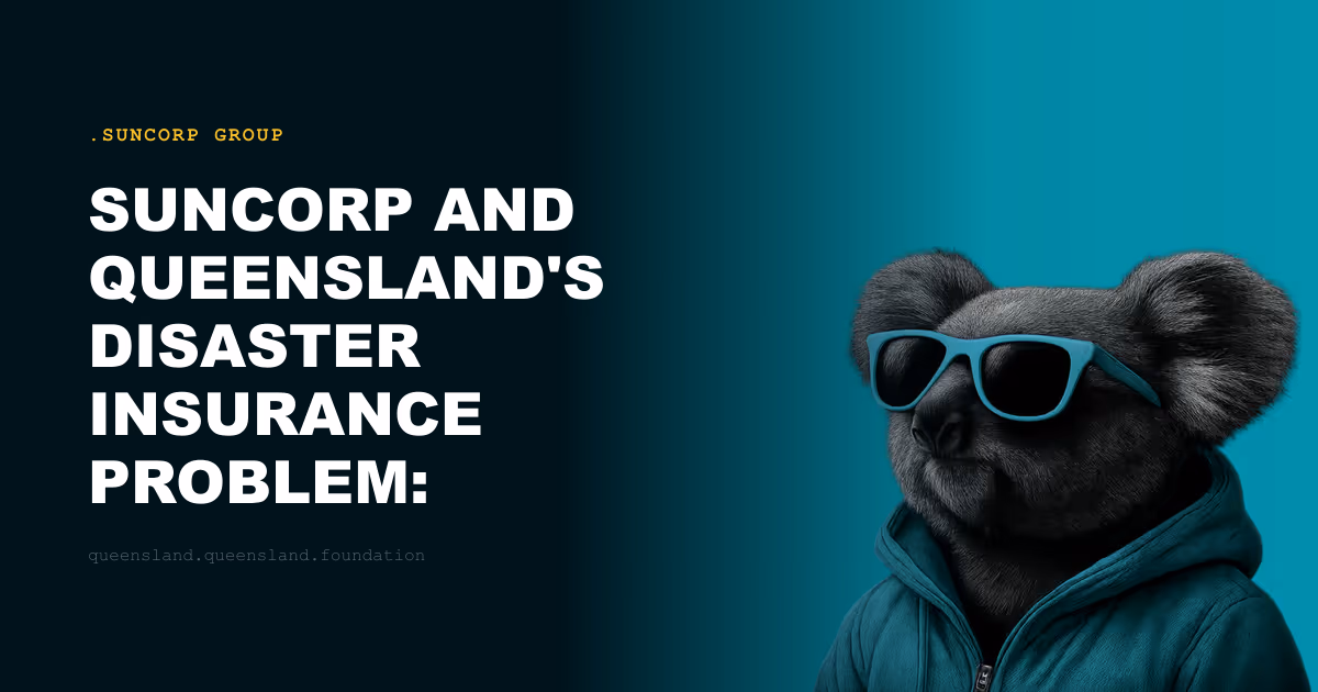 Suncorp and Queensland's Disaster Insurance Problem: Floods, Cyclones and Affordability