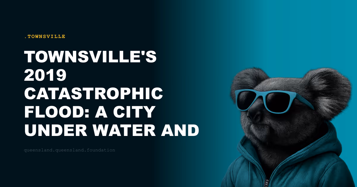 Townsville's 2019 Catastrophic Flood: A City Under Water and the Recovery