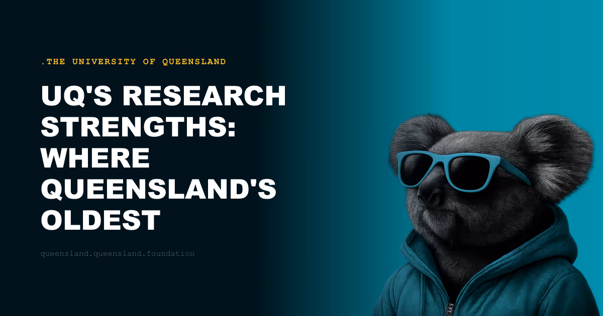 UQ's Research Strengths: Where Queensland's Oldest University Leads the World